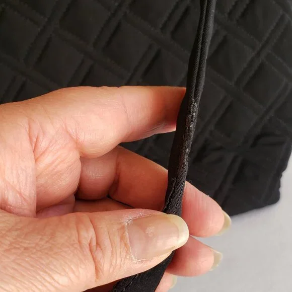 Vera Bradley Classic Black Tote - Picture 13 of 14